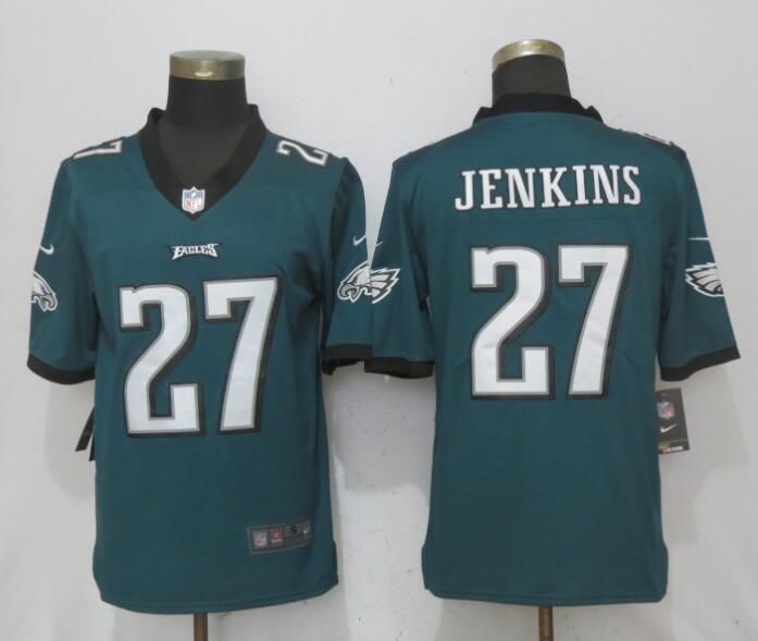 Men Philadelphia Eagles 27 Jenkins Green Vapor Untouchable New Nike Limited NFL Jerseys